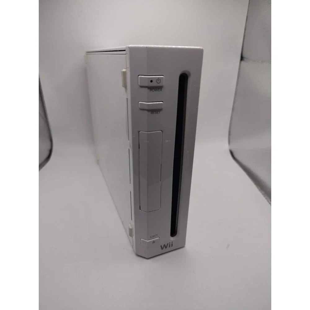 Nintendo Wii (Console Only) RVL-001 White TESTED & WORKING No Controller Include